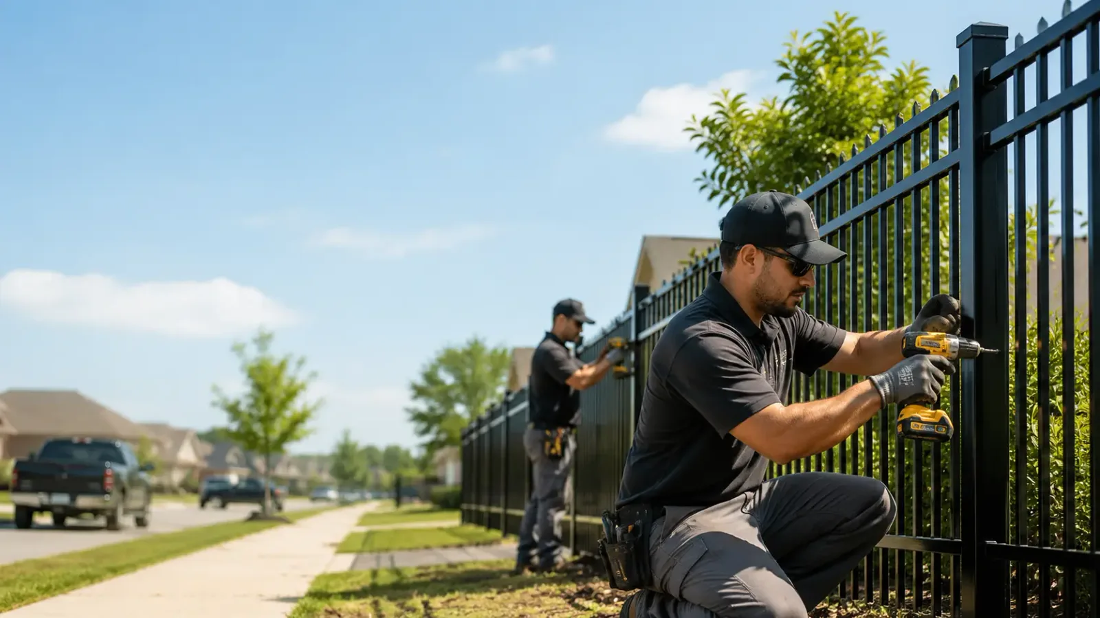 Metal Fence Installation in East Setauket, NY